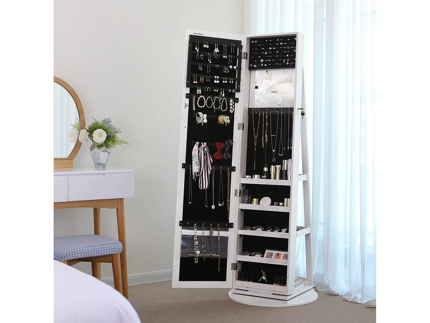 Schmuckschrank Ganzkörperspiegel