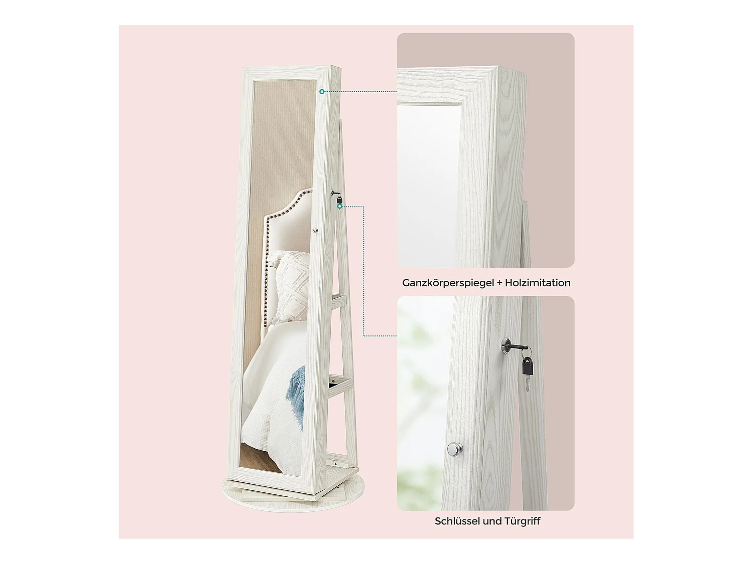 Schmuckschrank Dakar Shizuoka