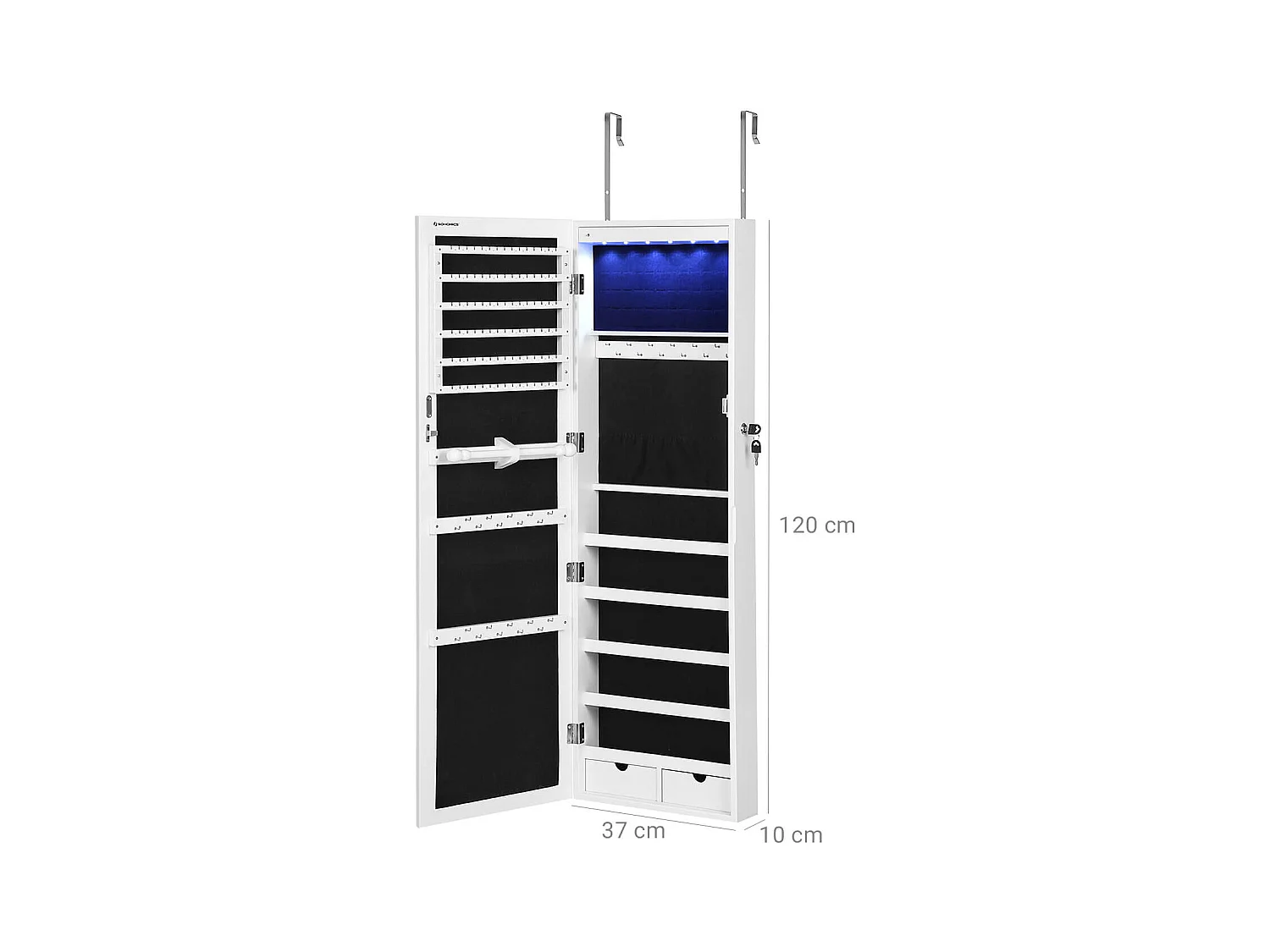 Schmuckschrank Ganzkörperspiegel