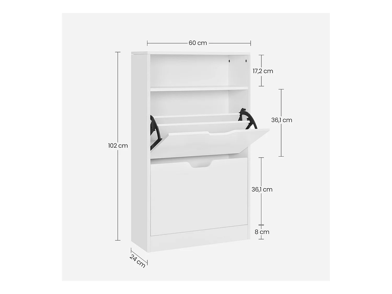 Schuhschrank Schuhaufbewahrung Fakaofo