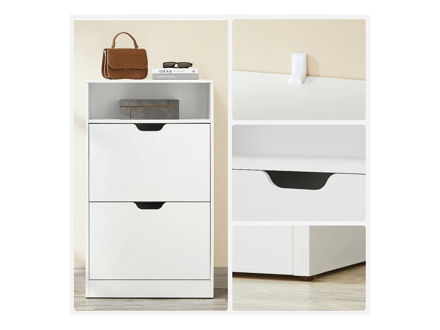 Schuhschrank Schuhaufbewahrung Fakaofo