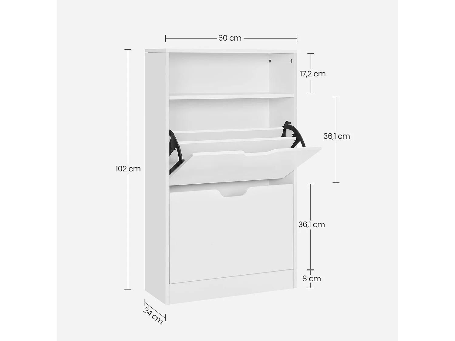 Schuhschrank Schuhaufbewahrung Fakaofo