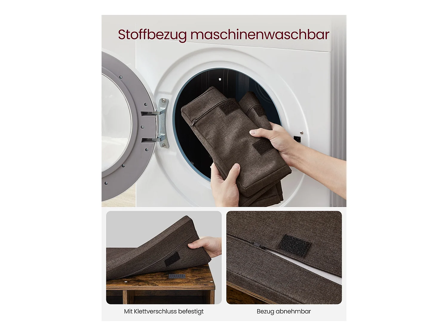 Schuhbank Walnut Park