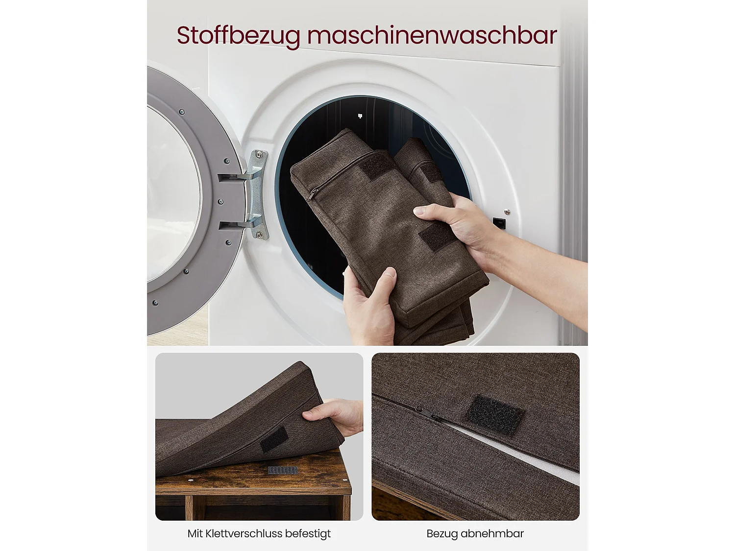 Schuhbank Walnut Park