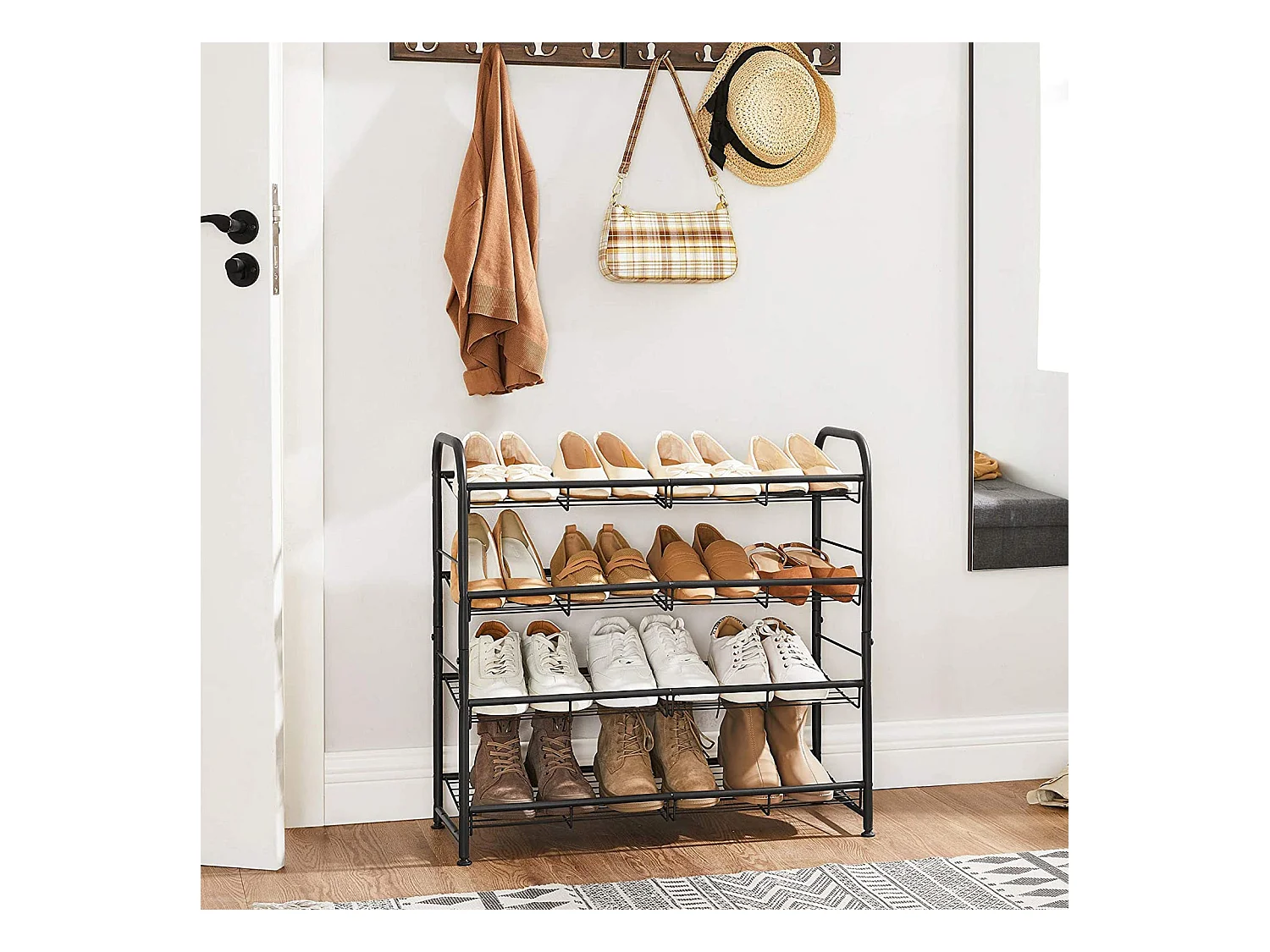 Scarpiera in metallo Jambi