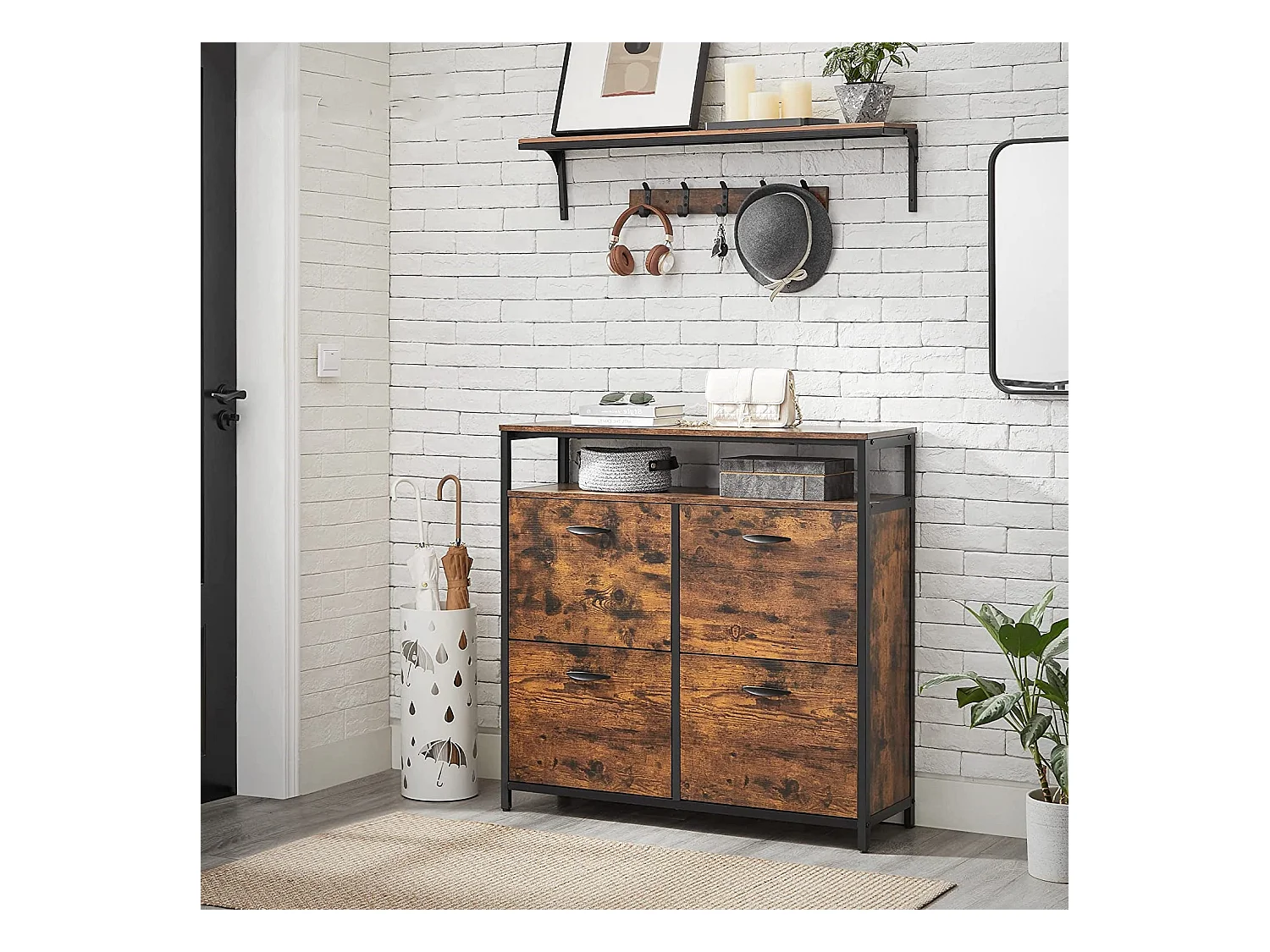 Schuhschrank Schuhkommode Albany