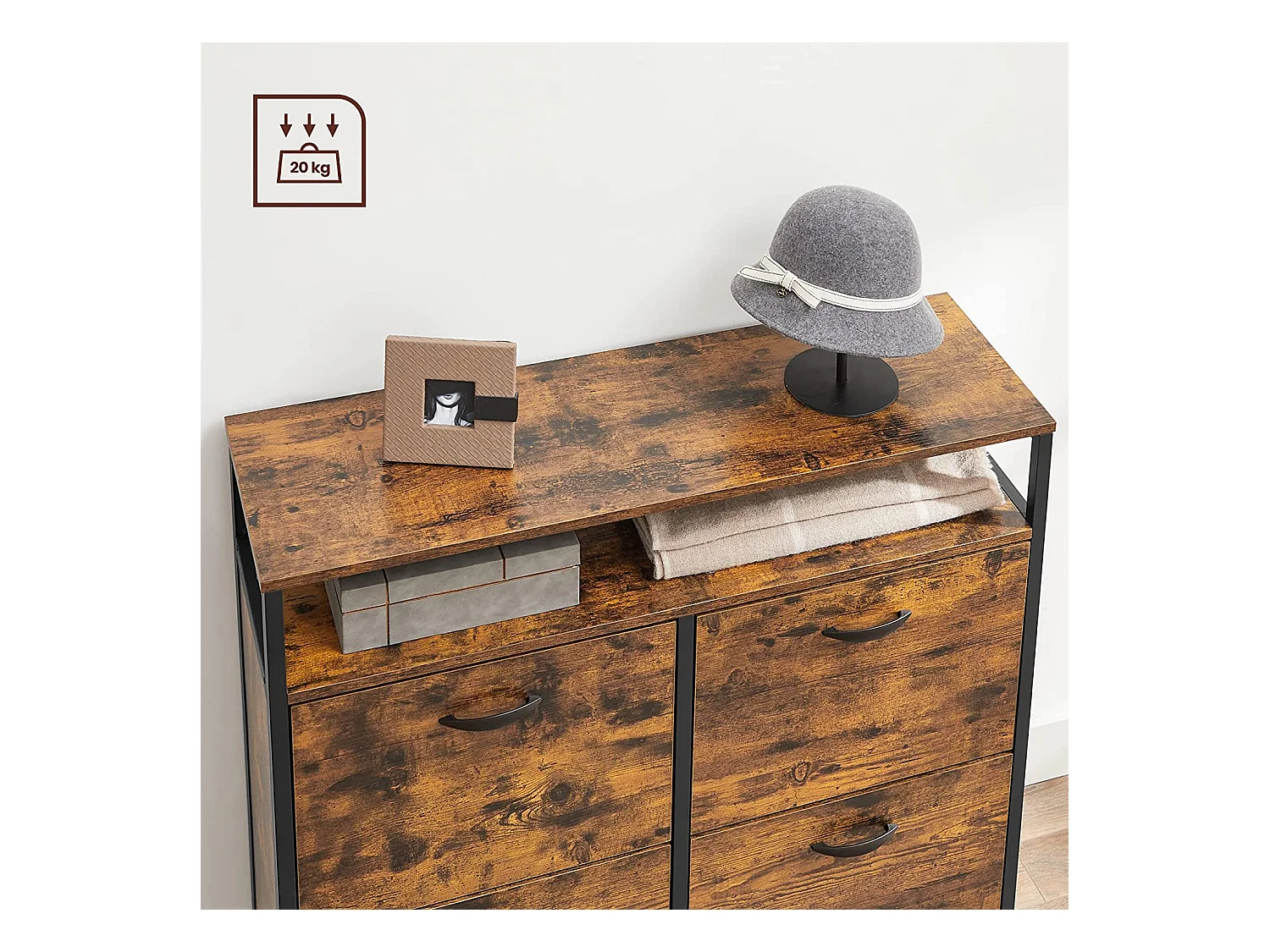 Schuhschrank Schuhkommode Albany