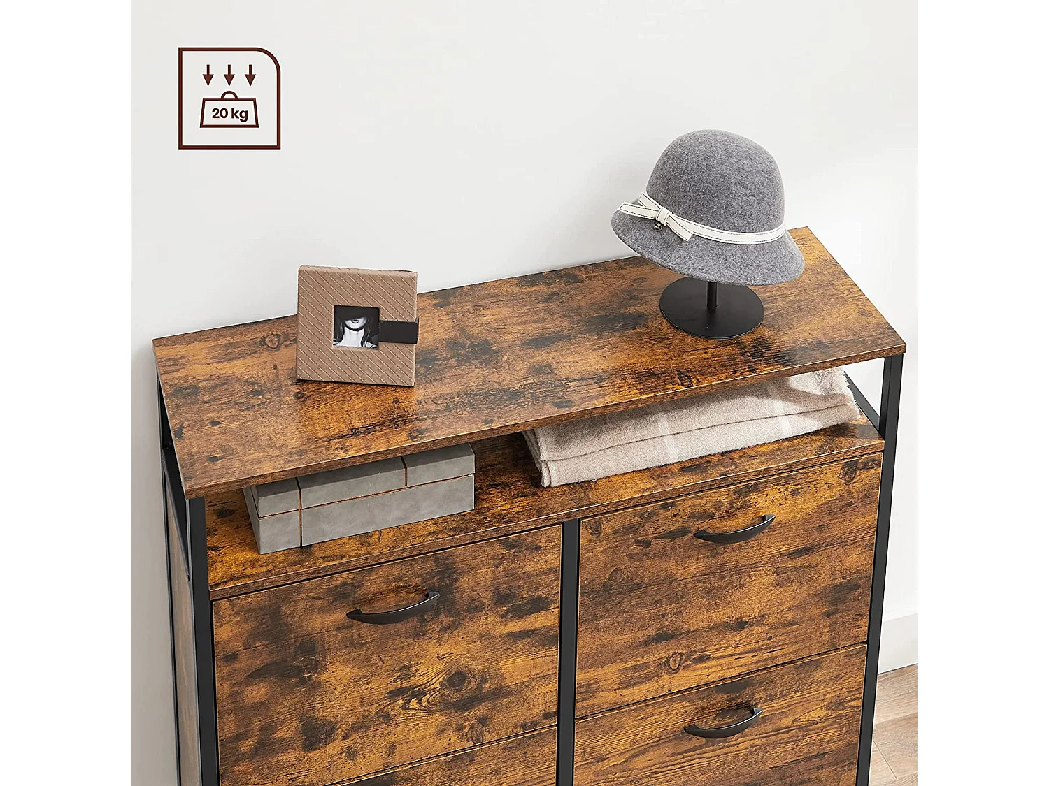 Schuhschrank Schuhkommode Albany