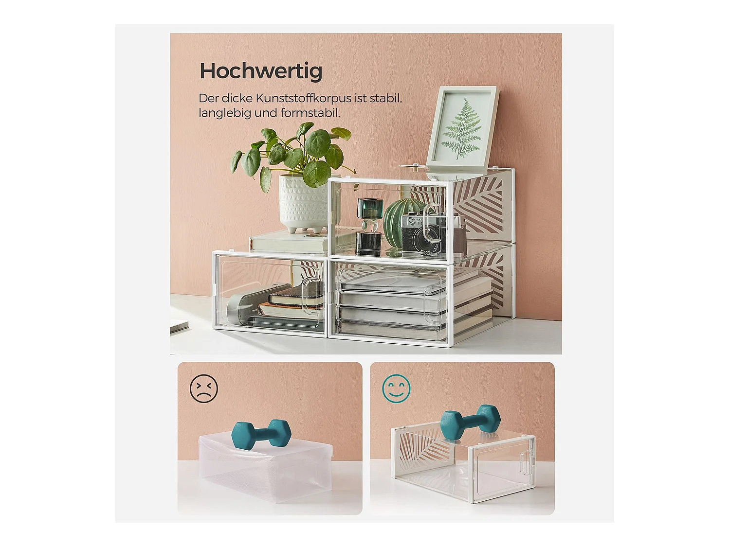 Schuhboxen New York 12er-Set