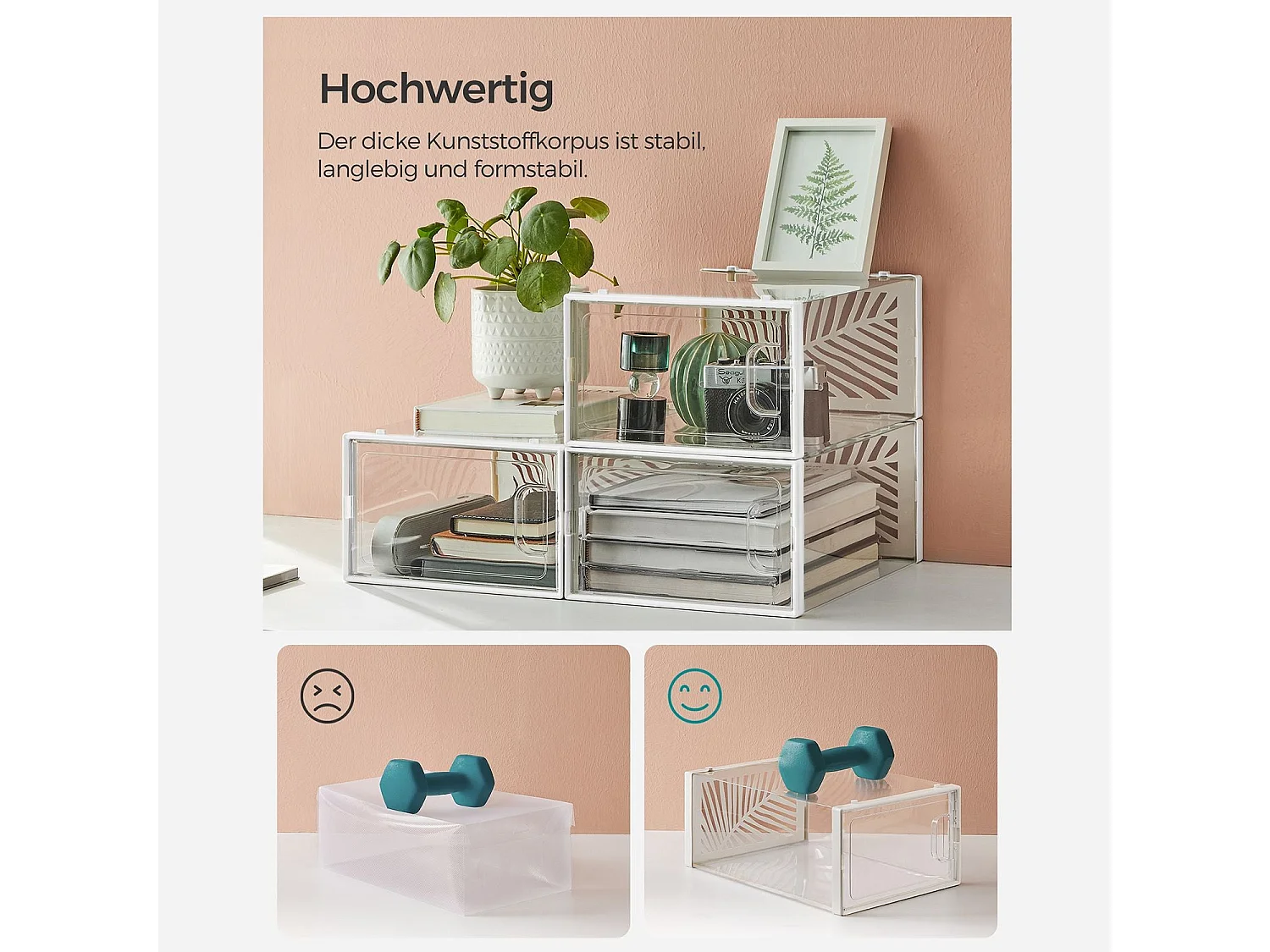 Schuhboxen New York 12er-Set