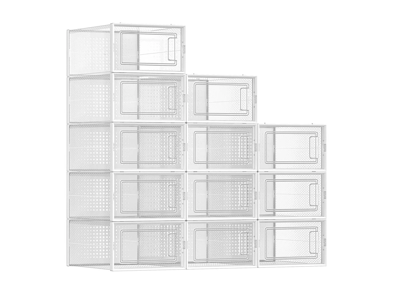 Scatole da scarpe New York, set da 12