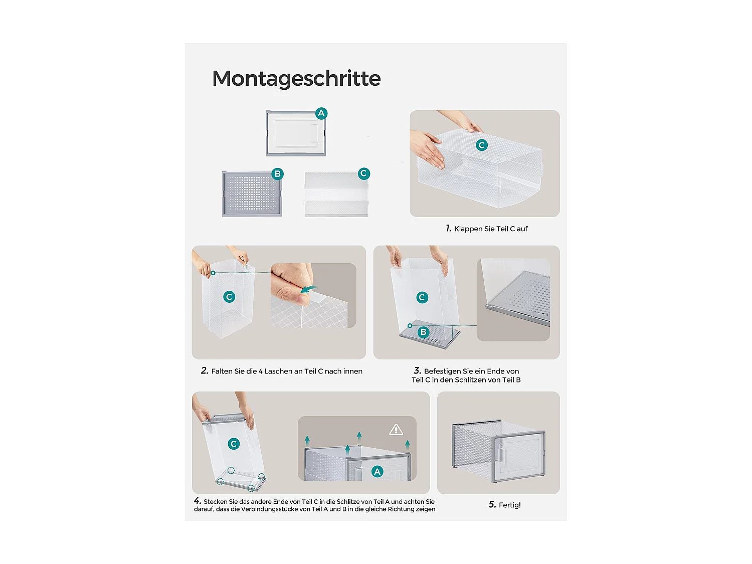 Schuhboxen Singapore 18er-Set
