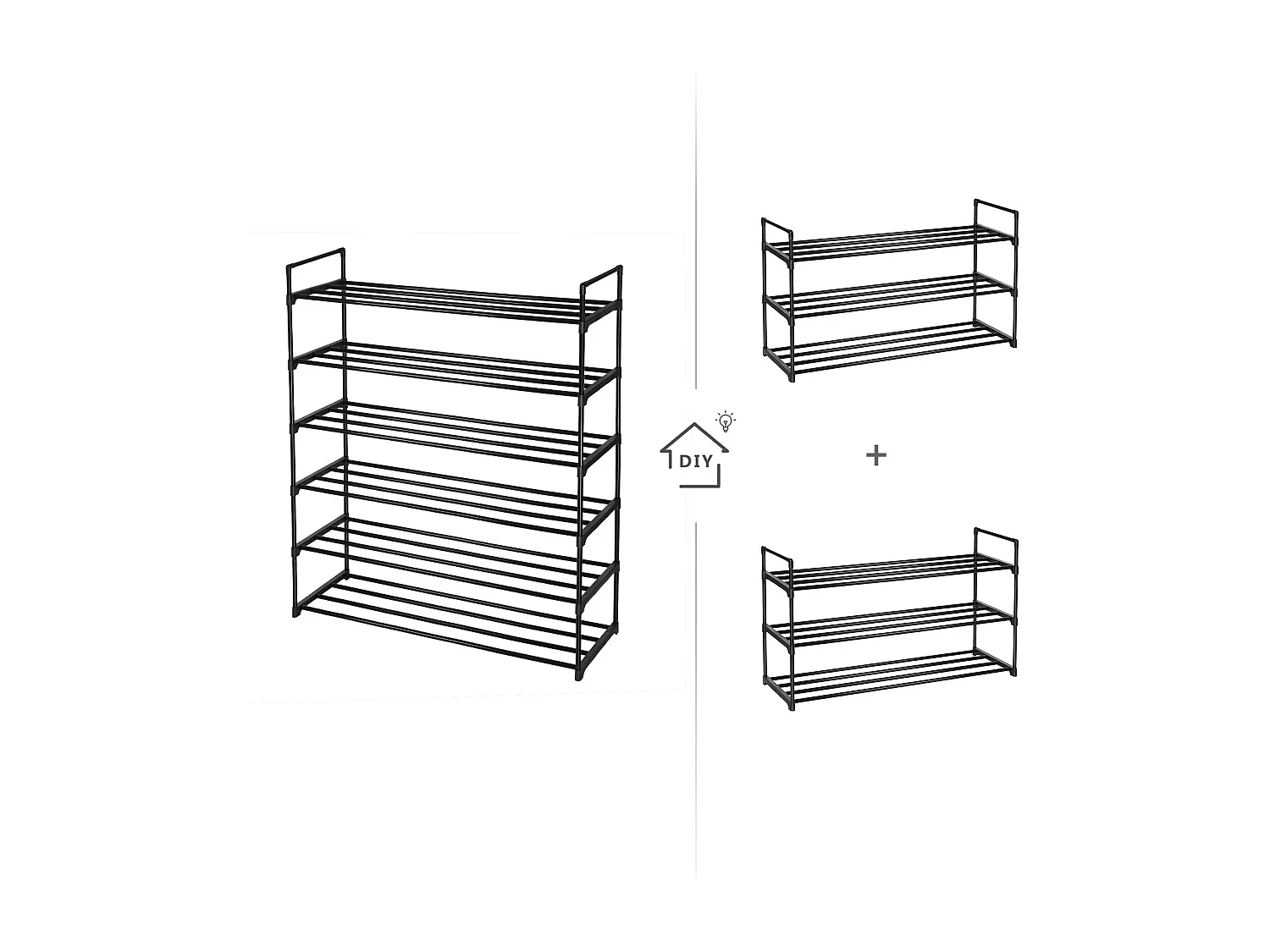 2er-Set Schuhregal Baghdad