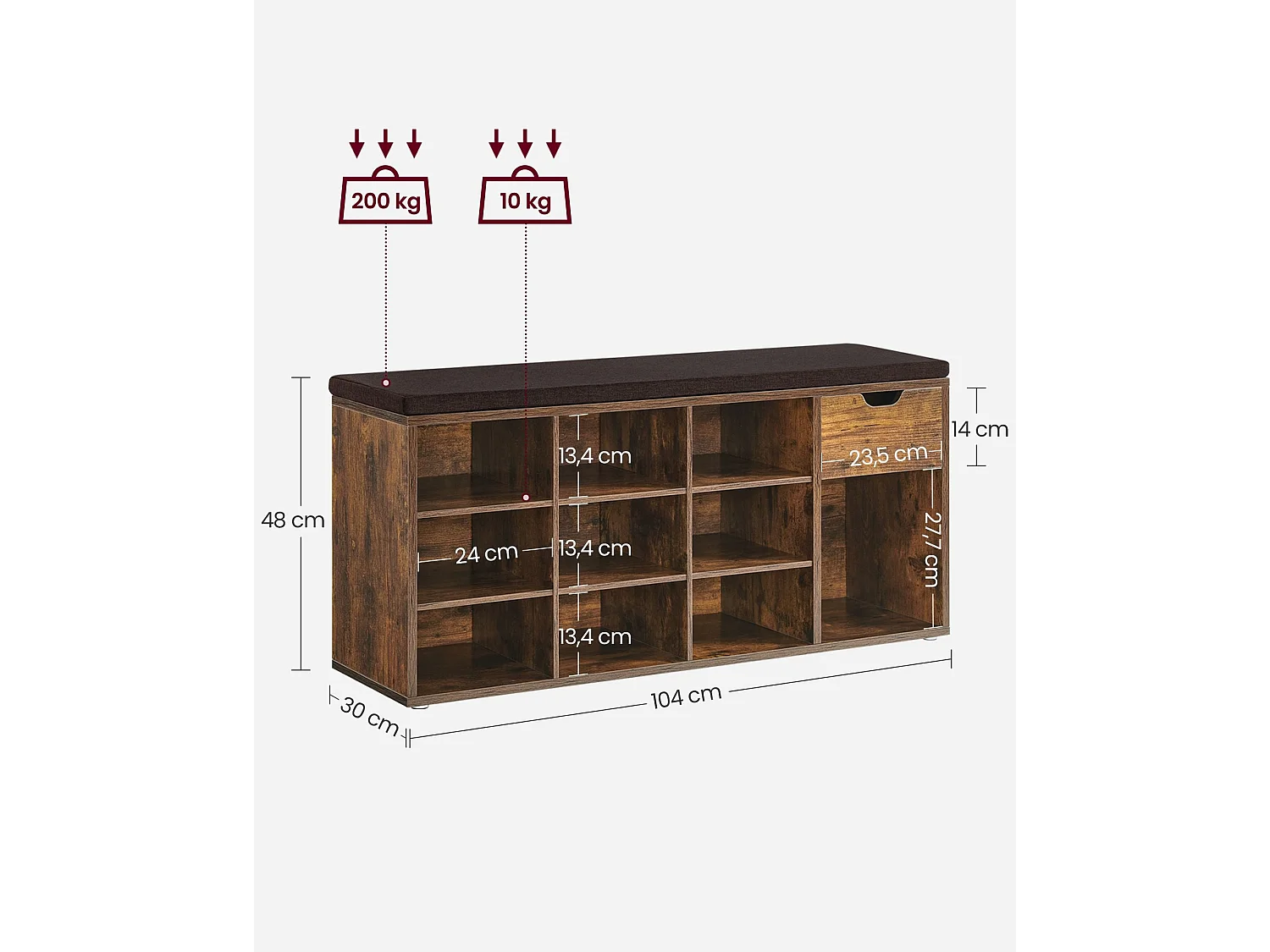 Schuhbank Chilcuautla