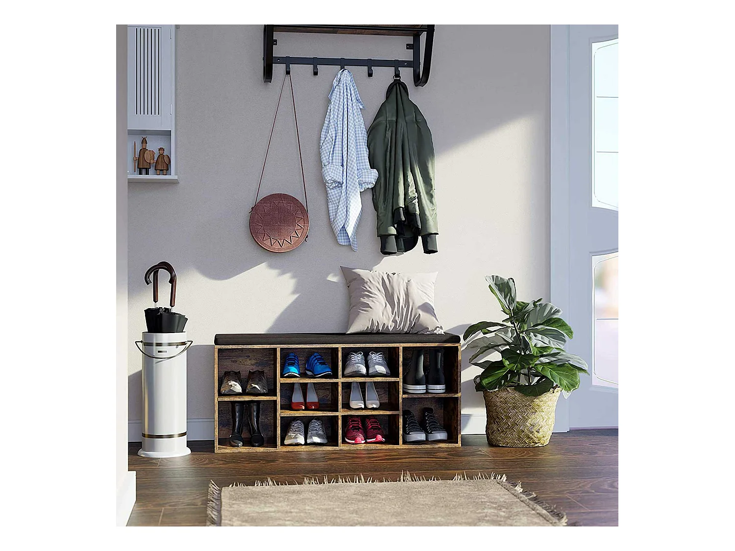 Schuhbank mit Polsterung Banjul