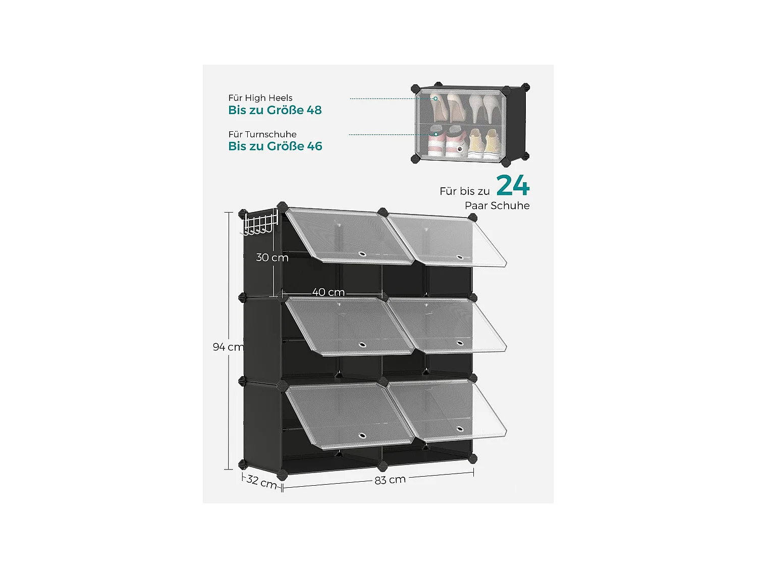 Schuhregal Tepetzintla