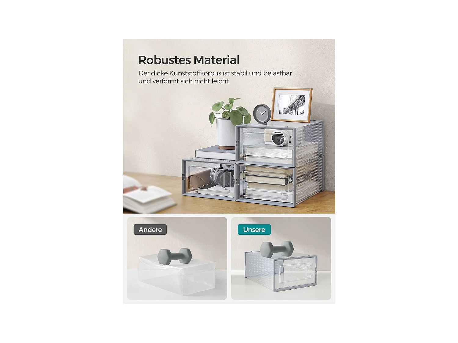 Schuhboxen Bangkok 18er-Set