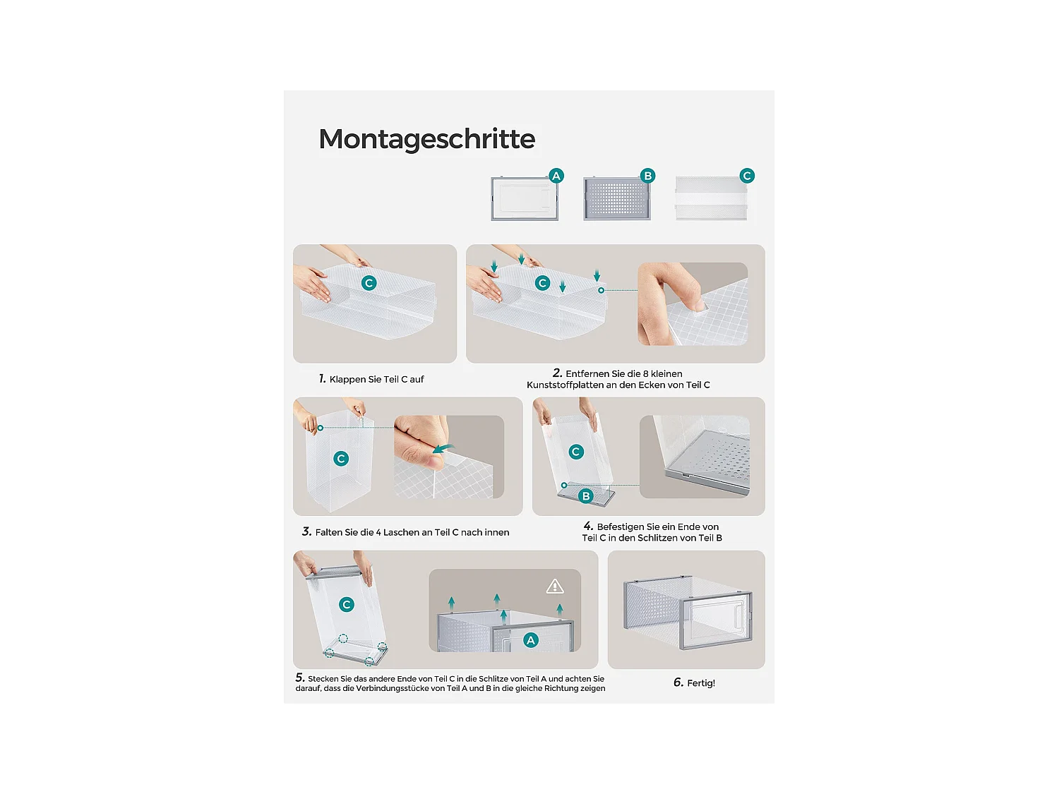 Schuhboxen Bangkok 18er-Set