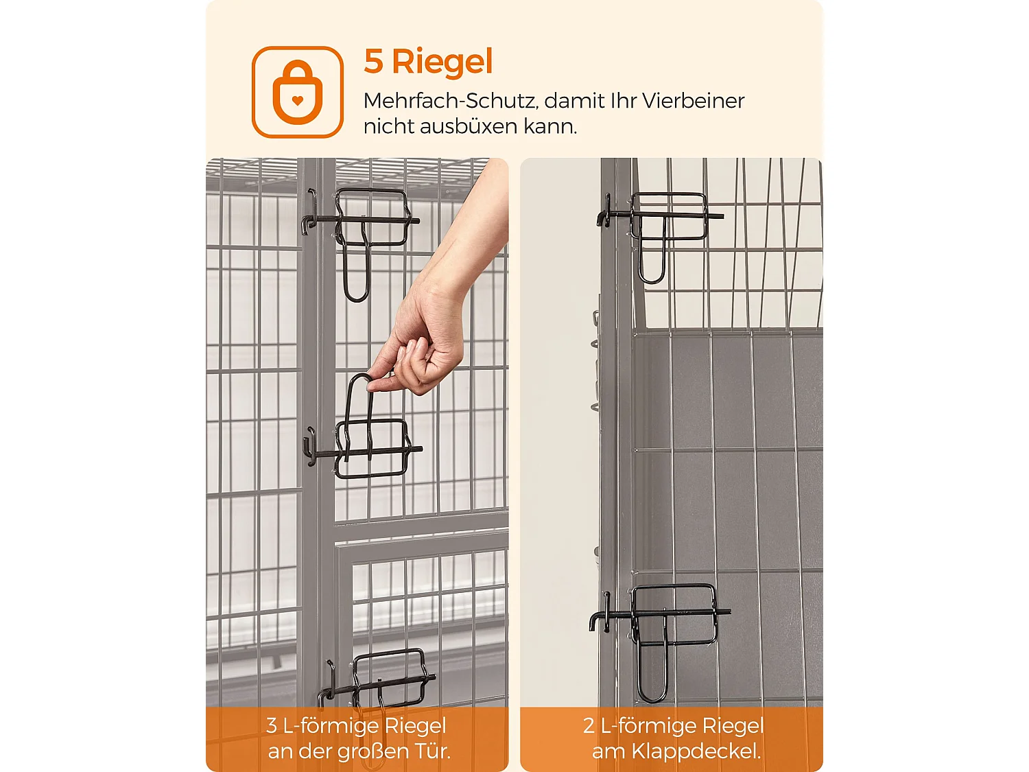 Hundekäfig Ampanavoana