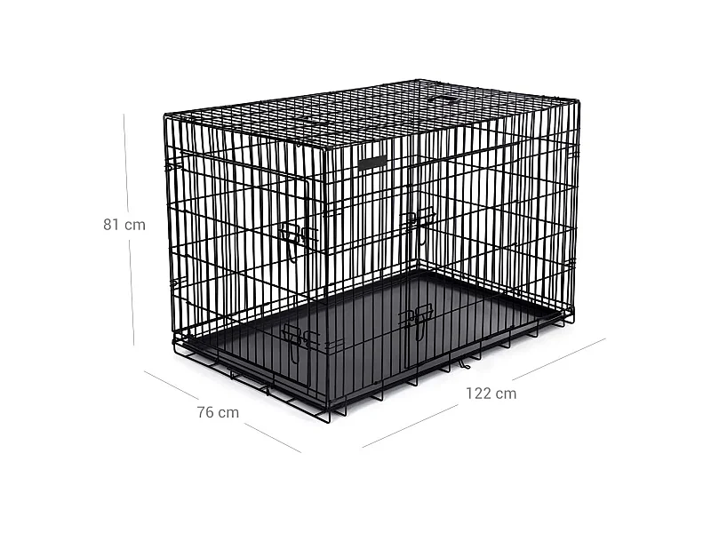 Hundekäfig Gitterkäfig Animoux