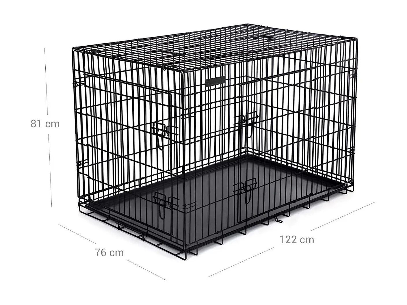 Hundekäfig Gitterkäfig Animoux