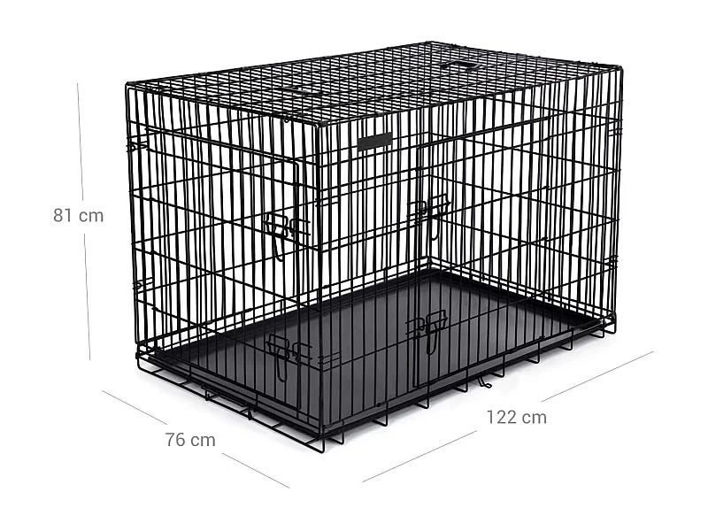 Hundekäfig Gitterkäfig Animoux