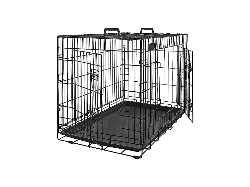 Hundekäfig Gitterkäfig Pawver