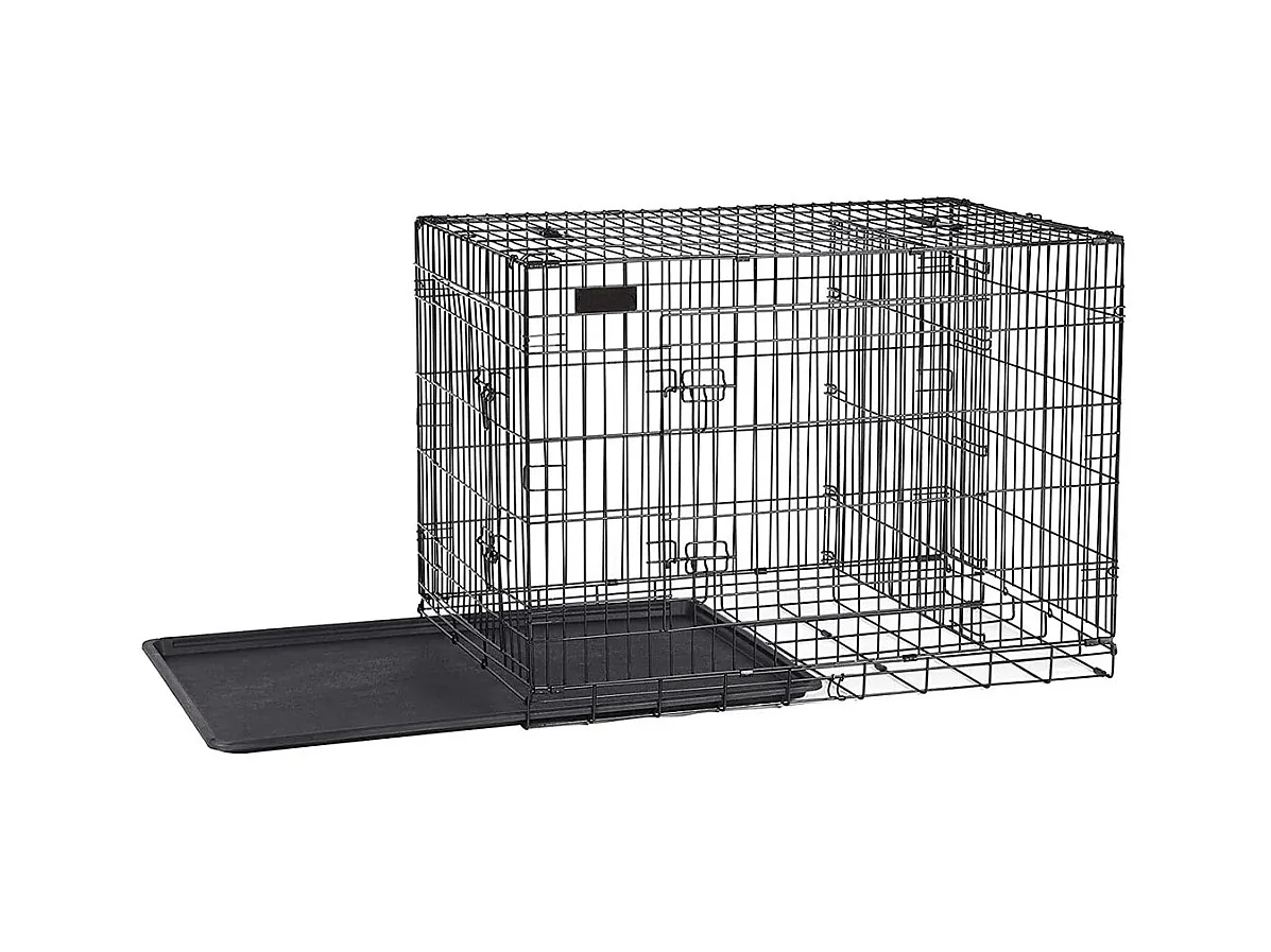 Hundekäfig Gitterkäfig Pawver