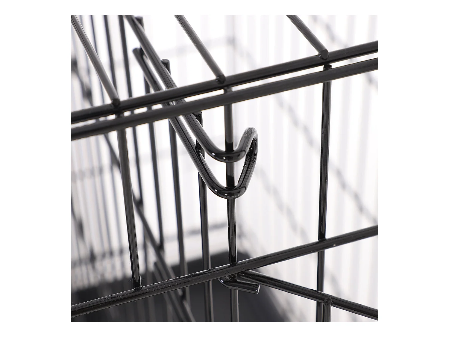 Hundekäfig Gitterkäfig Pawver