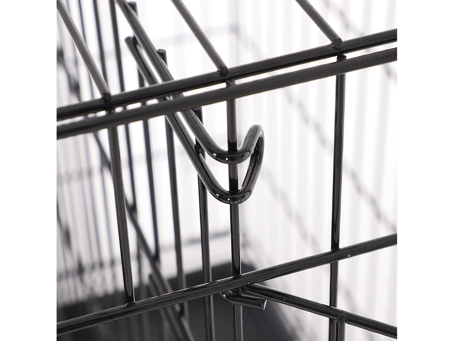 Hundekäfig Gitterkäfig Pawver