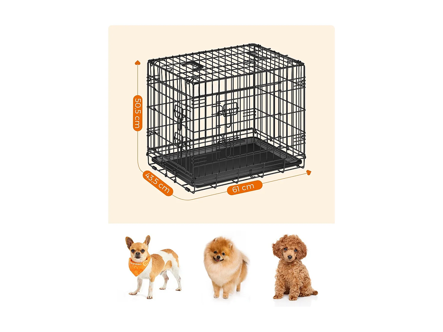 Cage pour chien Ghoradongri