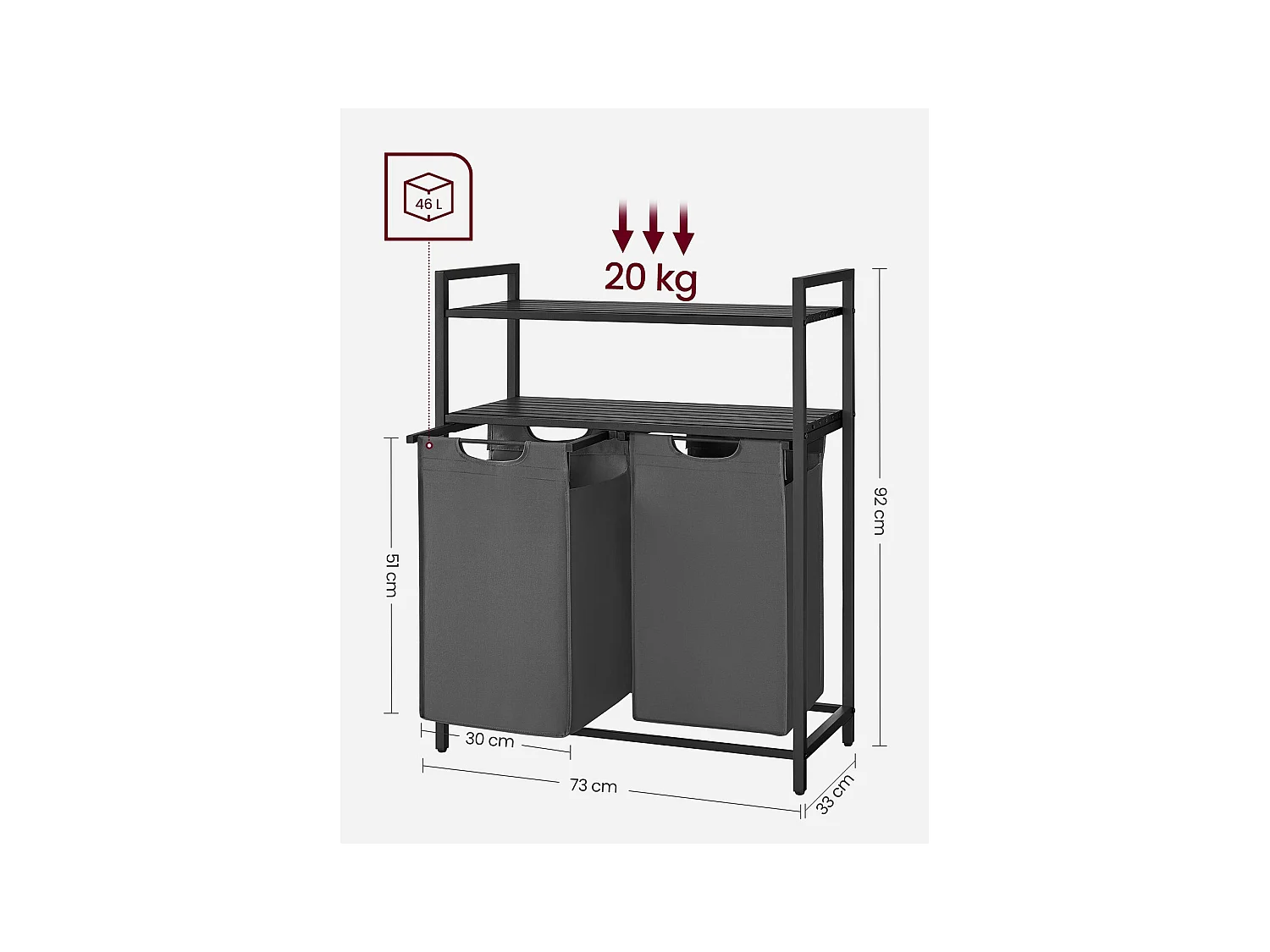 Wäschekorb Abu Dhabi Bishkek