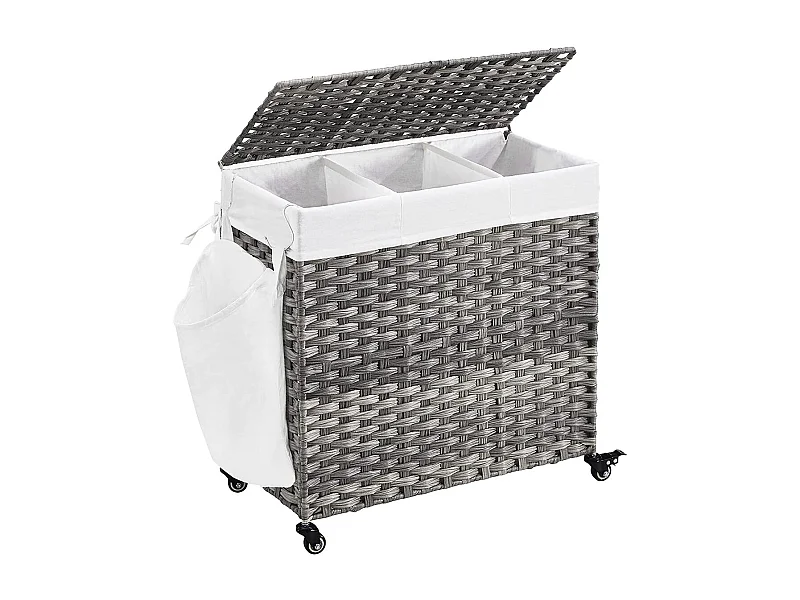 Wäschekorb mit Rollen Bangui