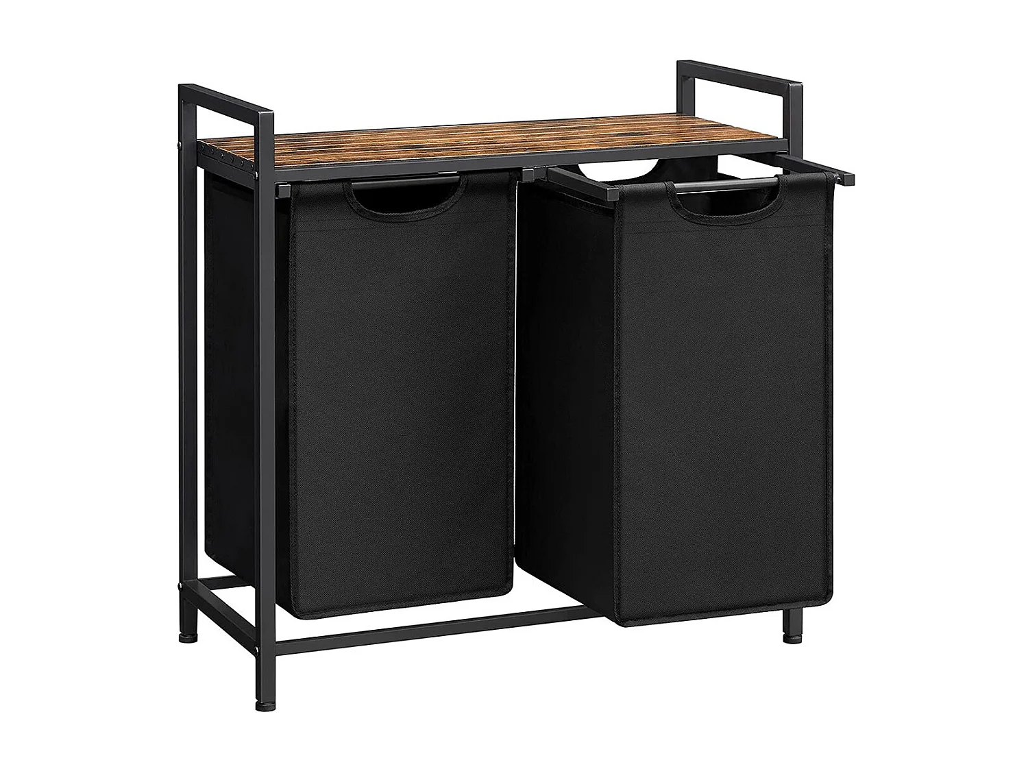 Wäschekorb mit ausziehbaren Wäschesäcken