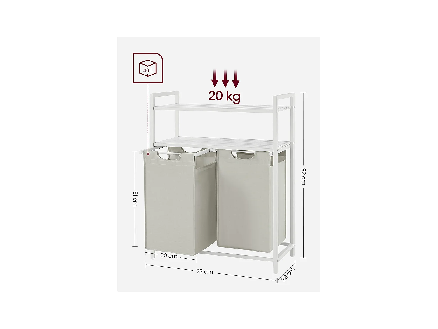 Wäschekorb Doha Kawachichō