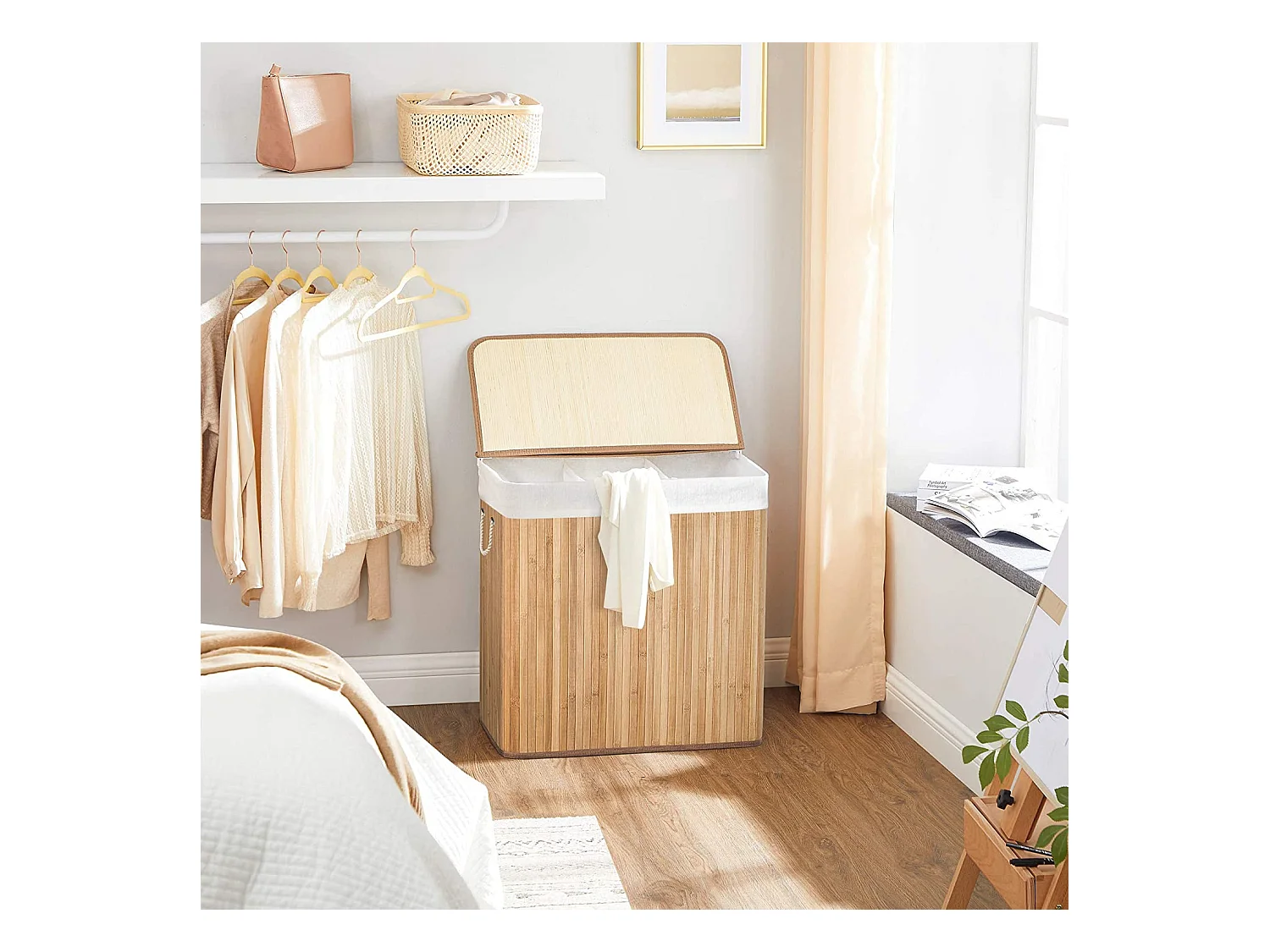 Wäschekorb mit Deckel Freetown