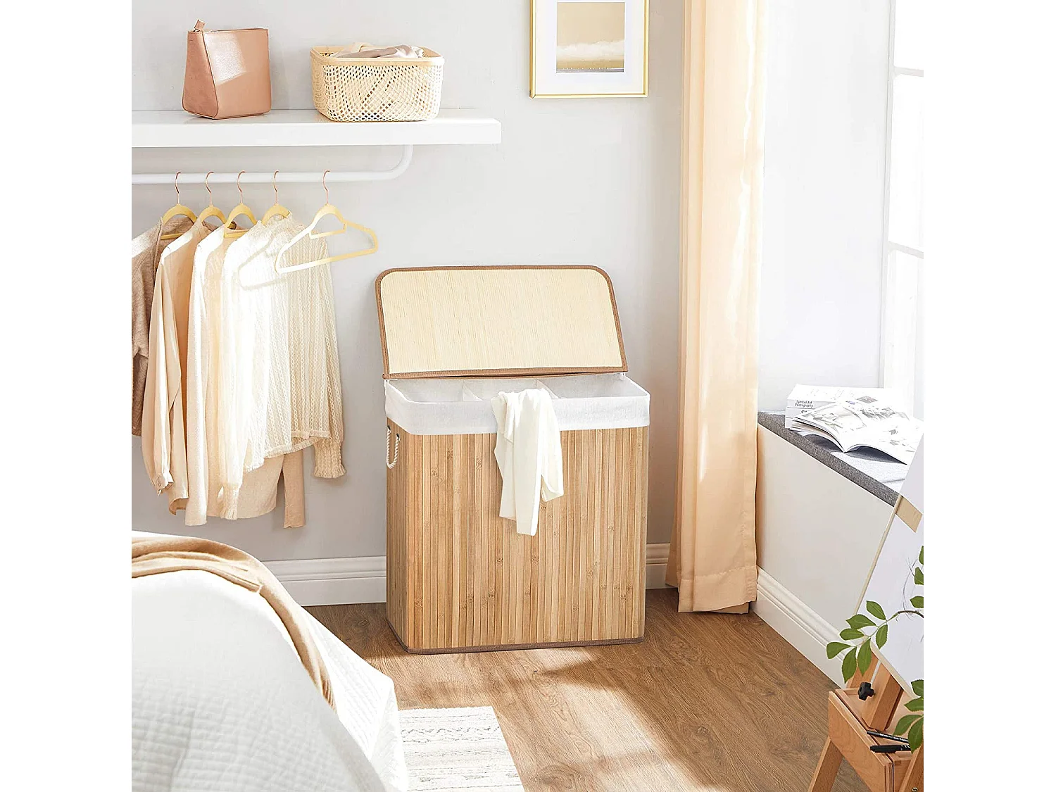 Wäschekorb mit Deckel Freetown