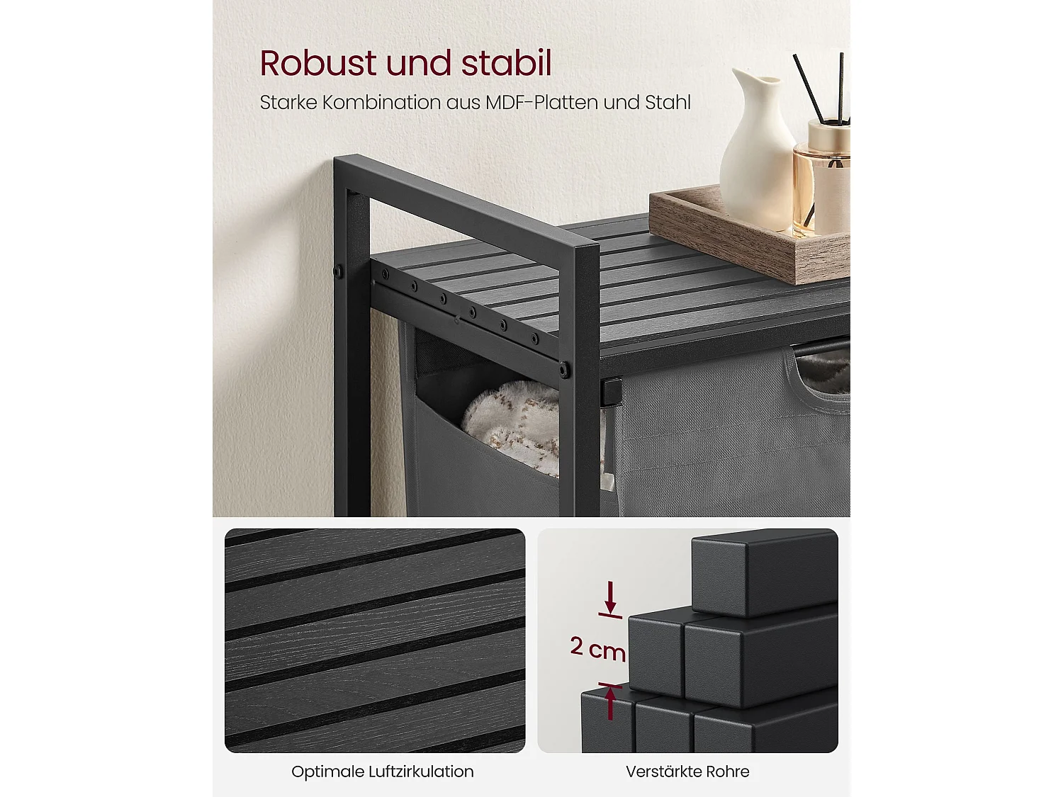 Cesto della biancheria Luanda Montevideo