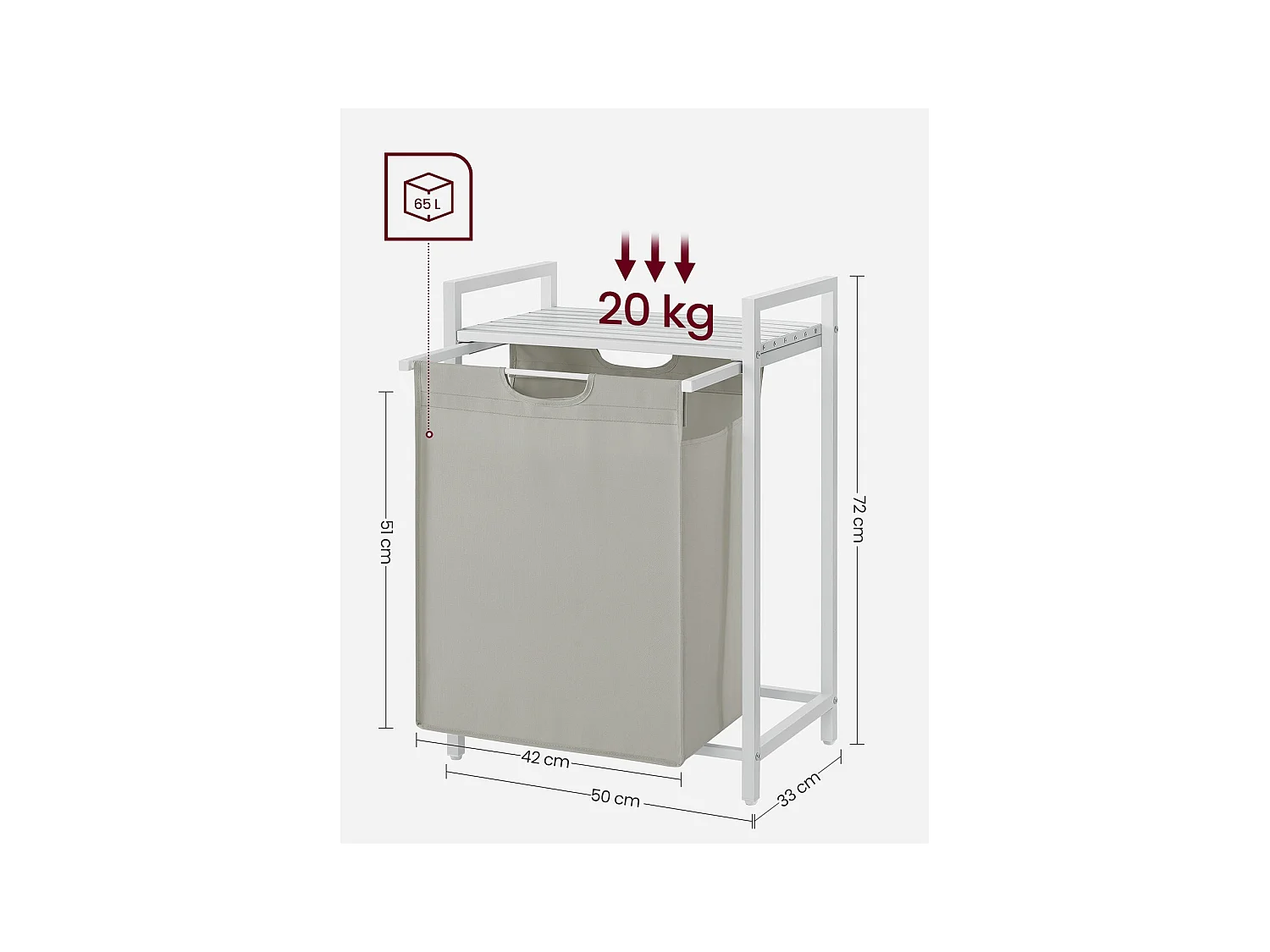 Wäschekorb Luanda Montevideo