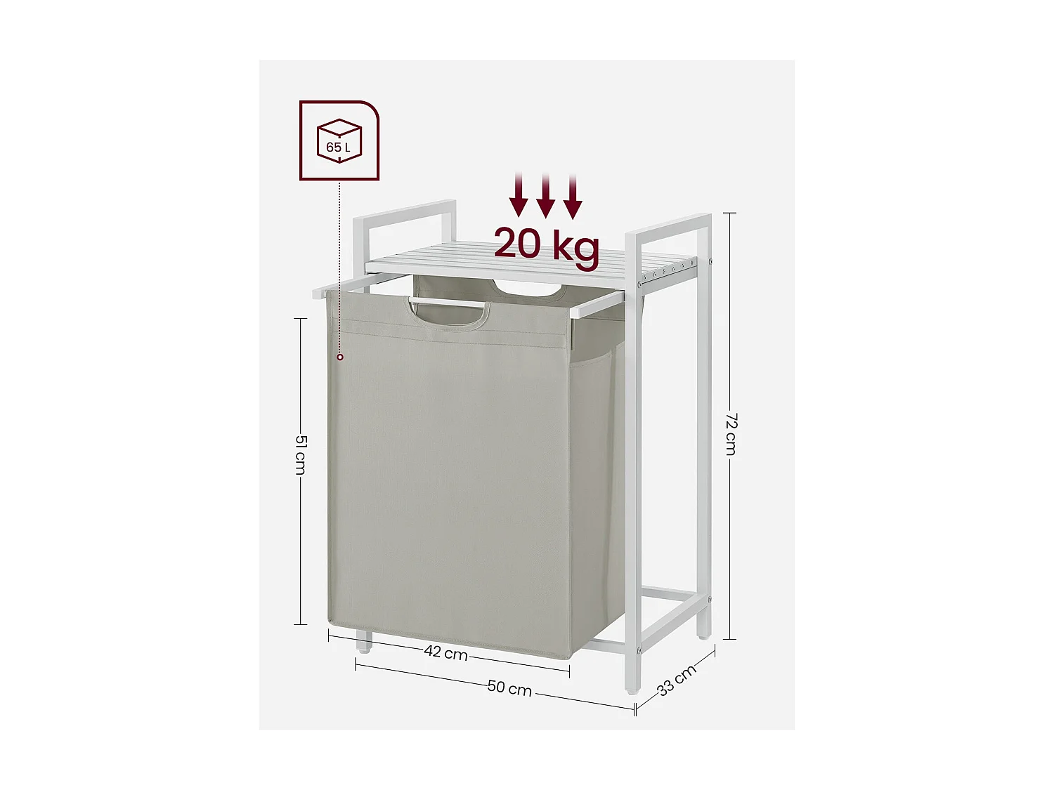 Wäschekorb Luanda Montevideo