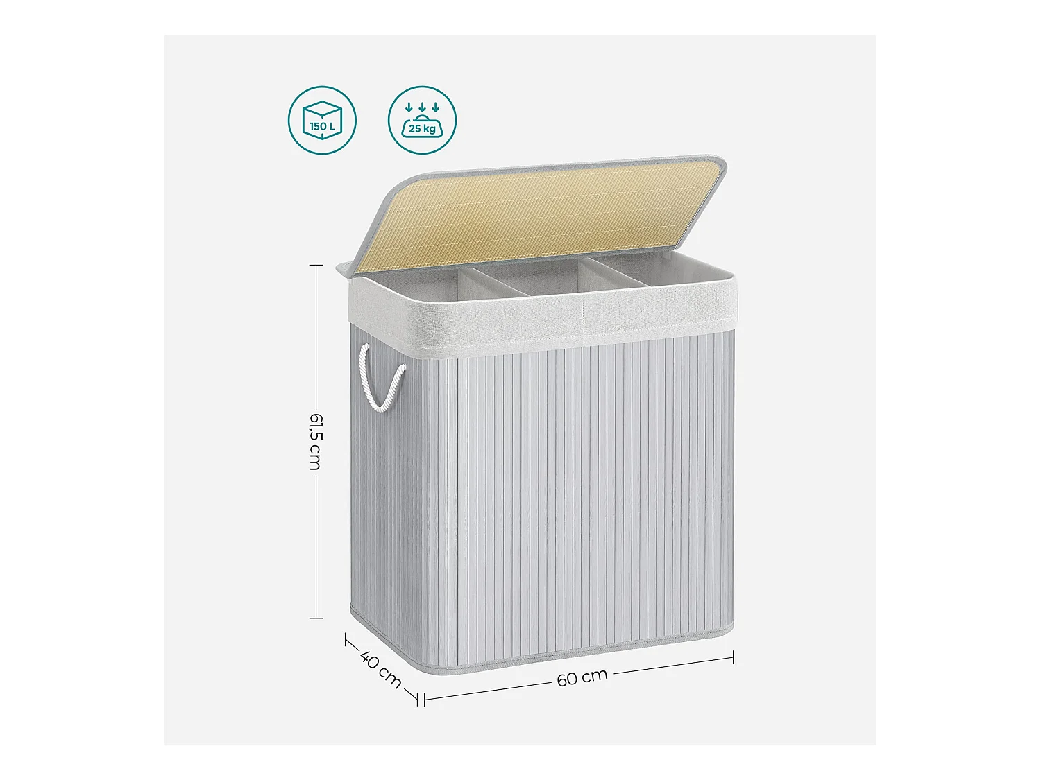 Wäschekorb Cairo Brookhaven