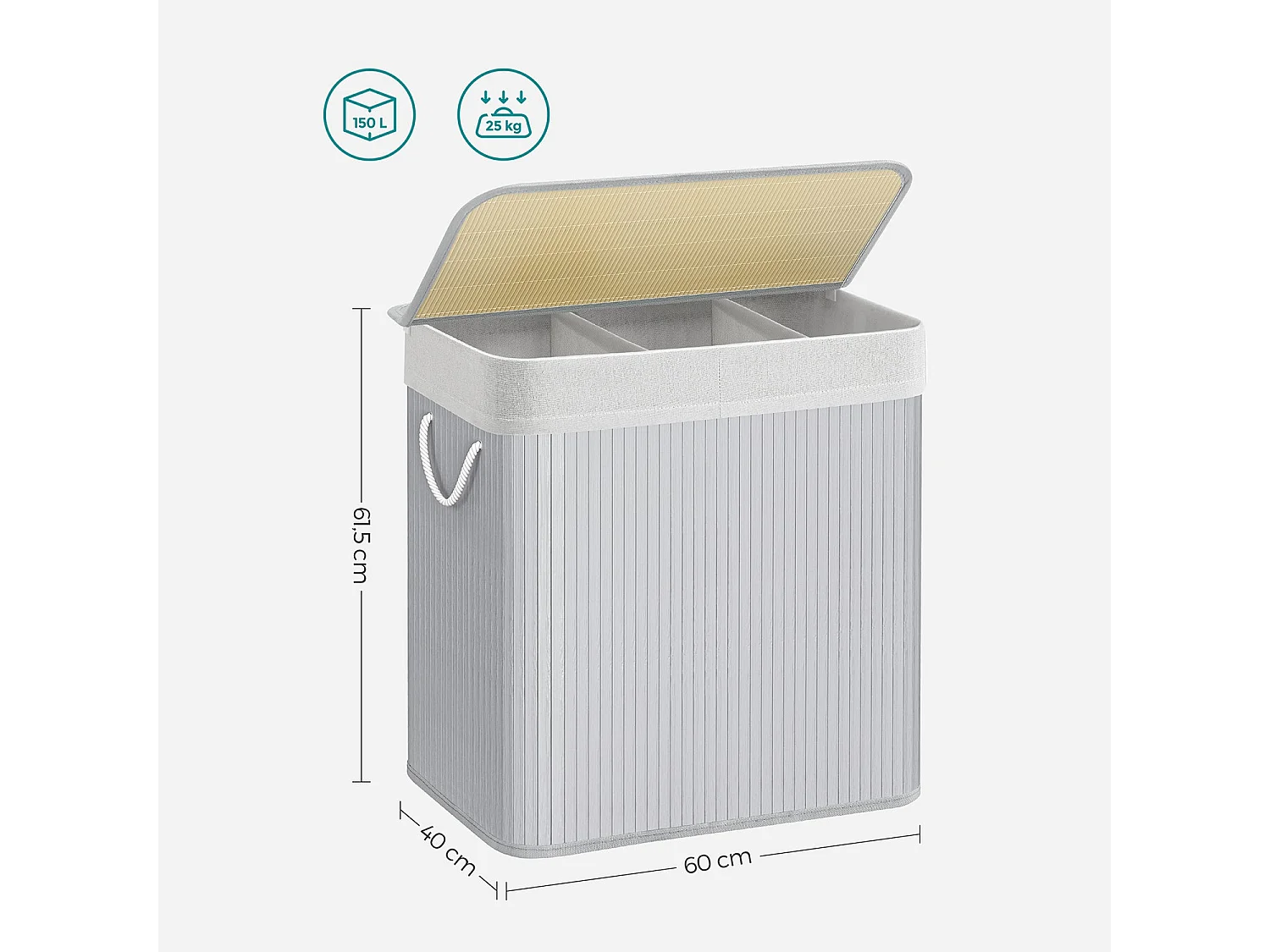 Wäschekorb Cairo Brookhaven