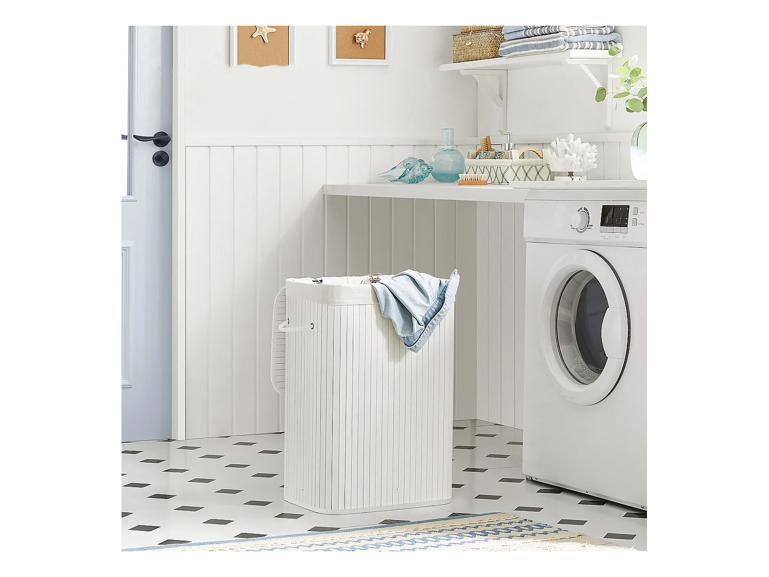 Wäschekorb aus Bambus Larkana