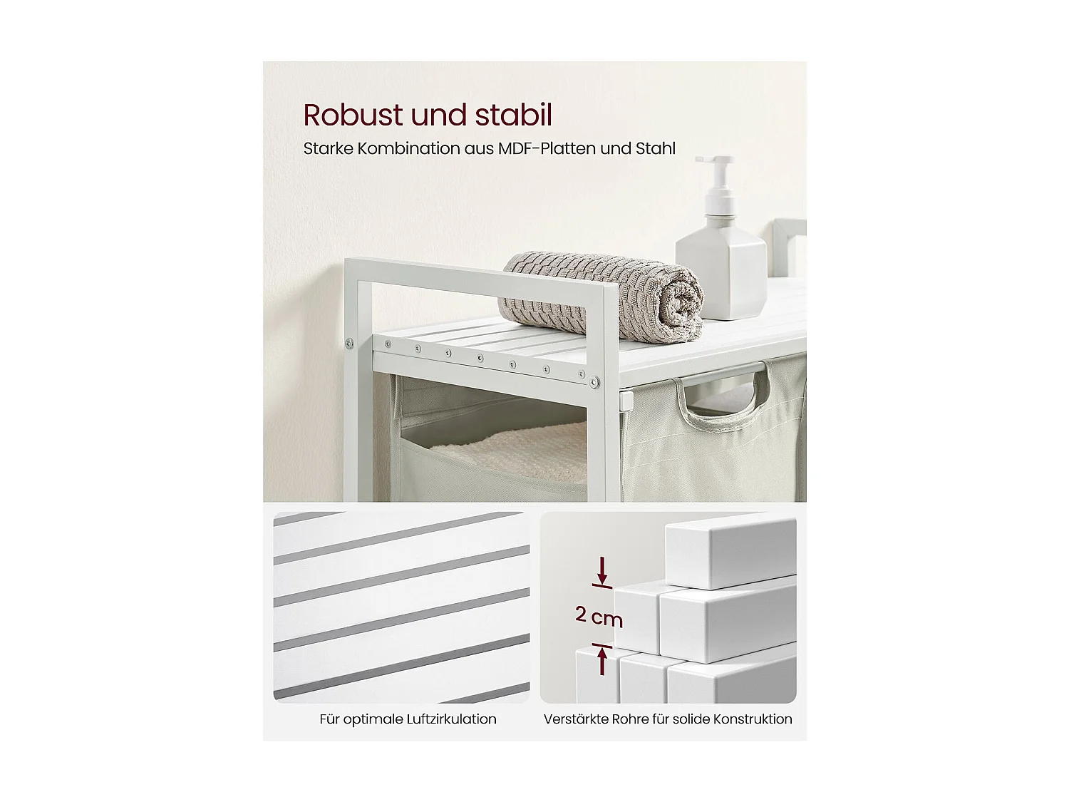 Panier à linge Basra Medellín