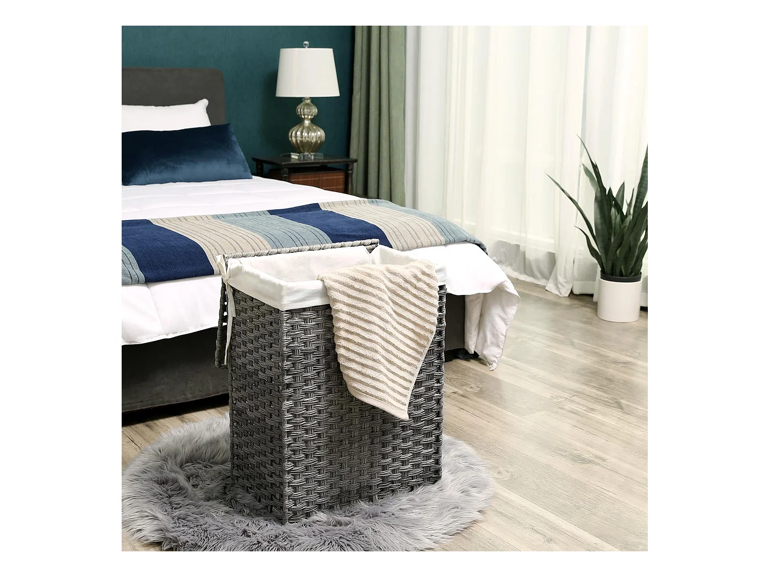 Wäschekorb aus Polyrattan Libreville