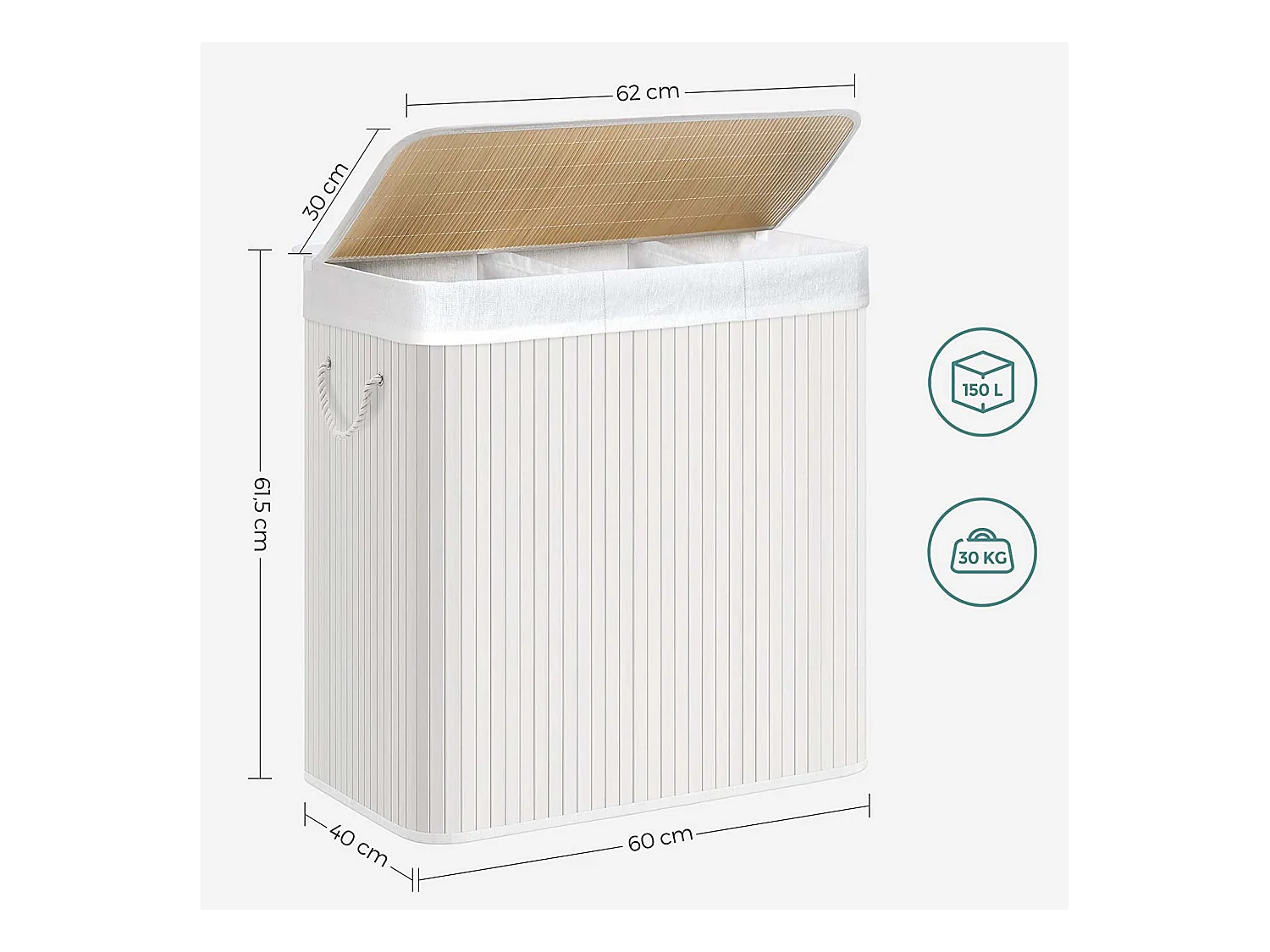 Wäschekorb Coahuitlan