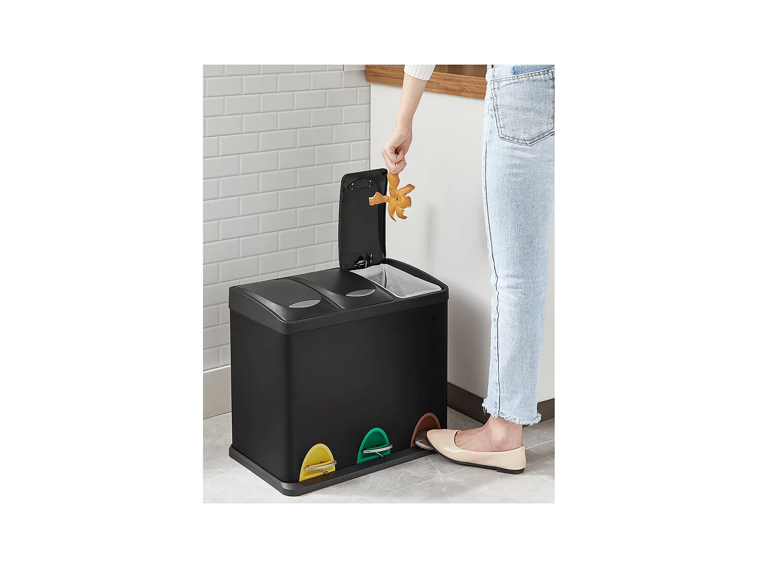 Mülleimer Mülltrennsystem