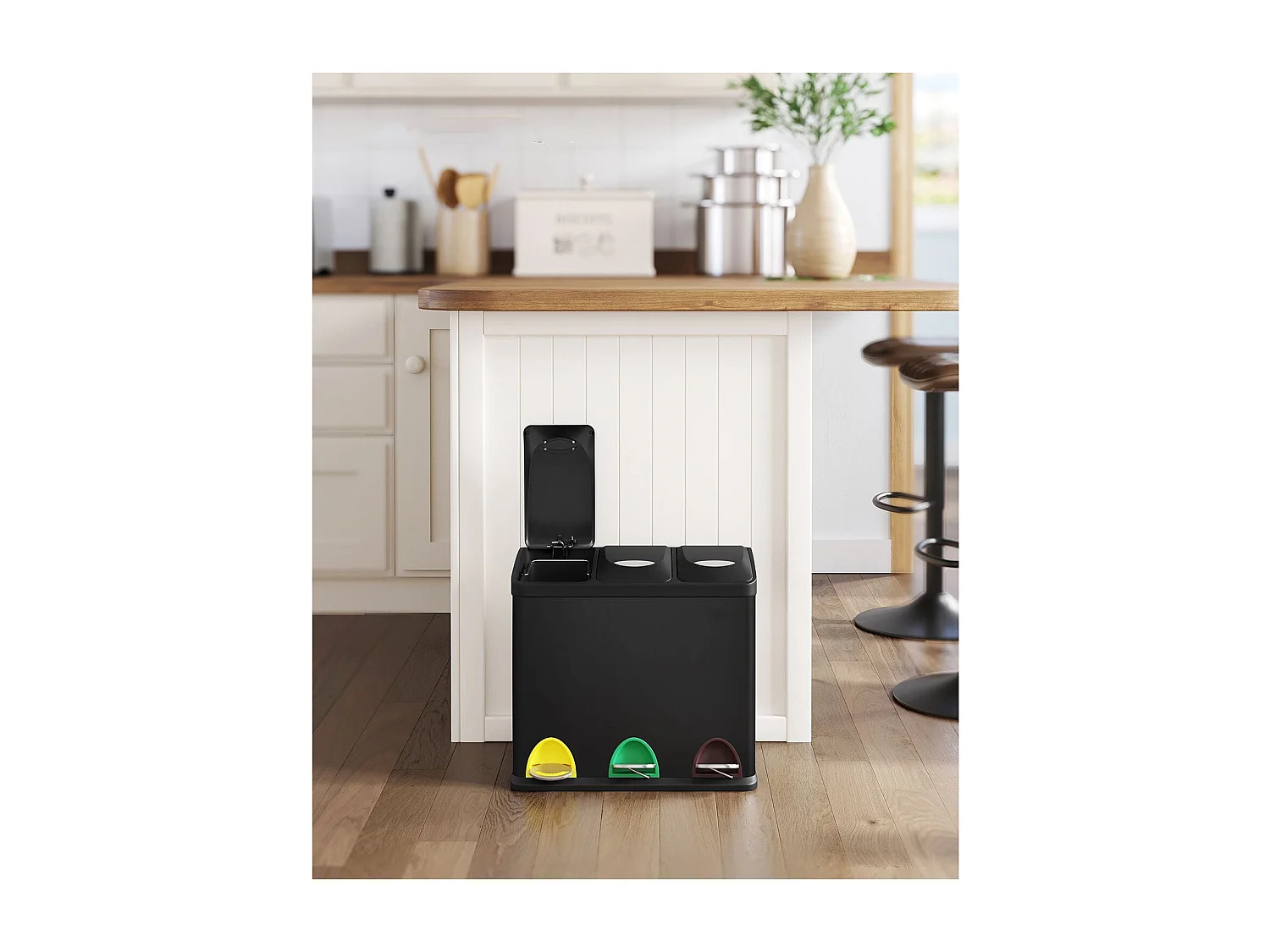 Mülleimer Mülltrennsystem