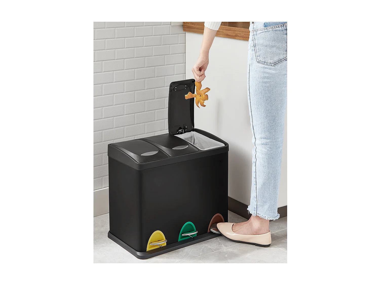 Mülleimer Mülltrennsystem