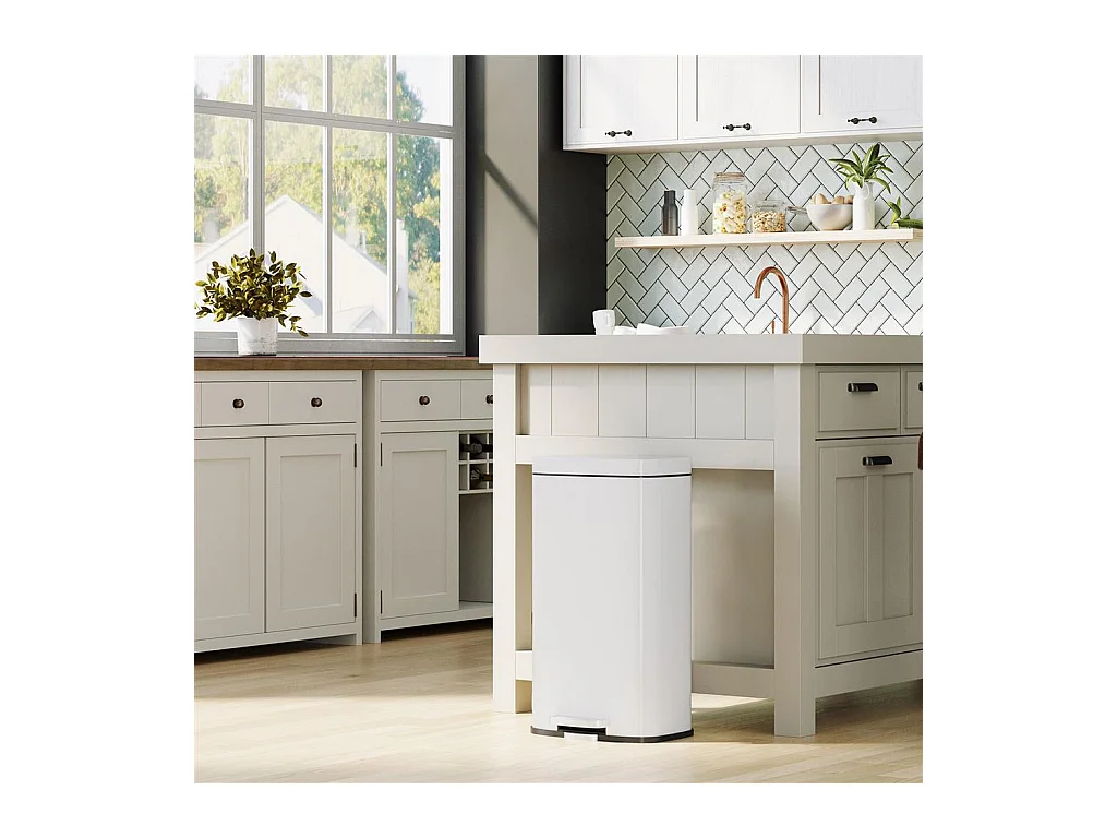 Mülleimer Treteimer für Küche Saint-Denis